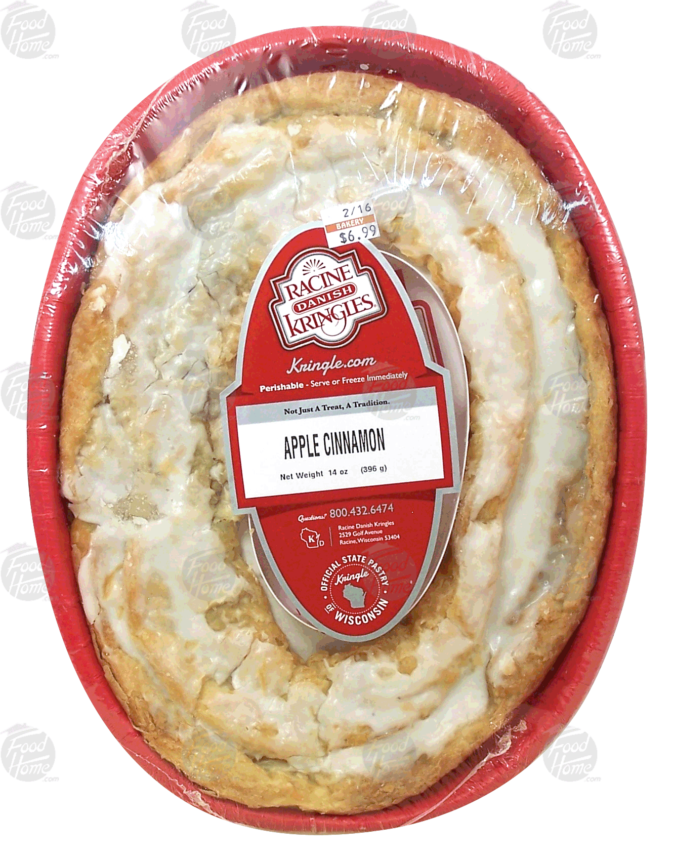 Racine Danish Kringles  apple cinnamon danish Full-Size Picture